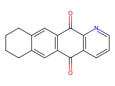 7,8,9,10-Tetrahydronaphtho[2,3-g]quinoline-5,12-dione structure