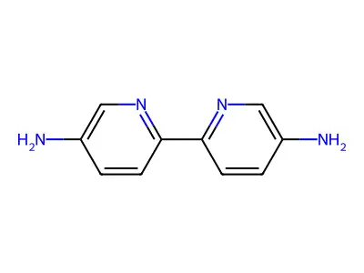 (2,2'-Bipyridine)-3,3'-diamine structure