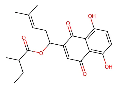 shikonin structure