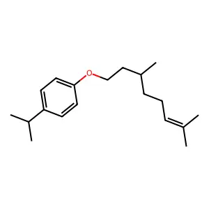 1-[(3,7-Dimethyloct-6-en-1-yl)oxy]-4-(propan-2-yl)benzene structure