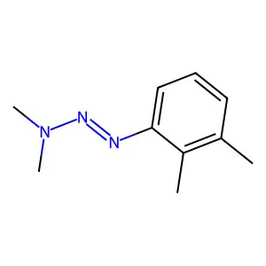 (1E)-1-(2,3-Dimethylphenyl)-3,3-dimethyltriaz-1-ene structure
