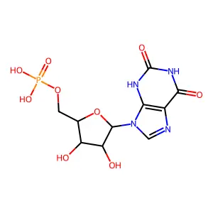 單磷酸黃核苷 structure