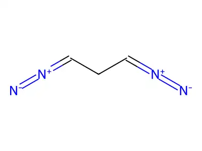 1,3-Bis(diazo)propane structure