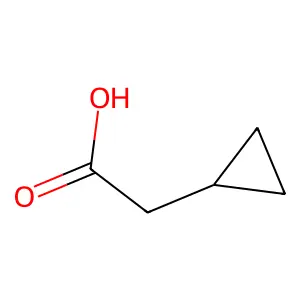 环丙基乙酸 structure