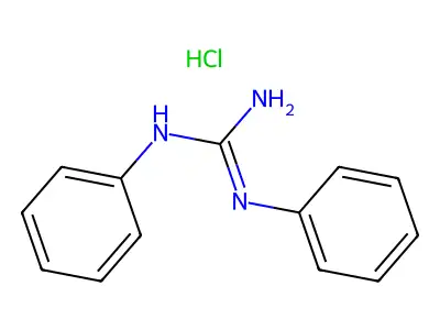 Diphenylguanidine hydrochloride structure