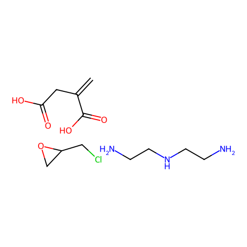 (C5-H6-O4.C4-H13-N3.C3-H5-Cl-O)x- structure