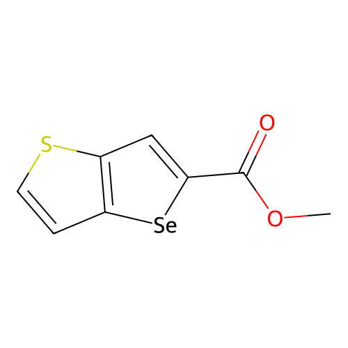 Methyl selenopheno[3,2-b]thiophene-5-carboxylate structure