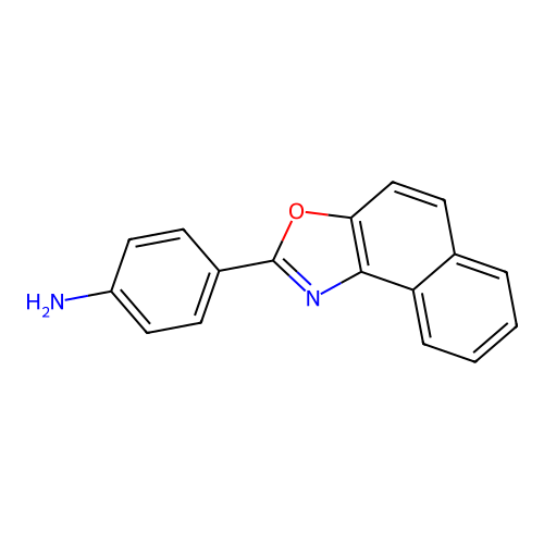 4-(Naphtho[1,2-d][1,3]oxazol-2-yl)aniline structure