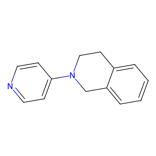 2-Pyridin-4-yl-1,2,3,4-tetrahydro-isoquinoline structure