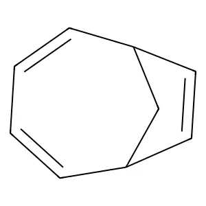 Bicyclo(4.2.1)nona-2,4,7-triene structure
