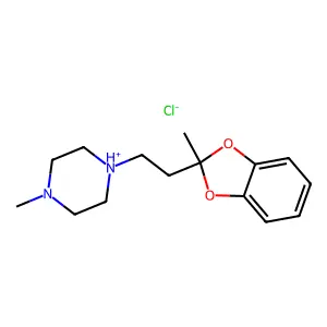1,3-Benzodioxole, 2-methyl-2-(2-(4-methyl-1-piperazinyl)ethyl)-, hydrochloride structure