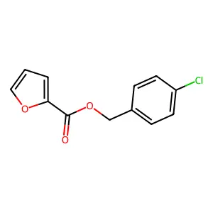 4-Chlorobenzyl 2-furoate structure