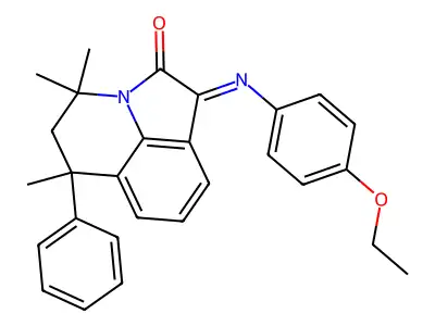 C28H28N2O2 structure