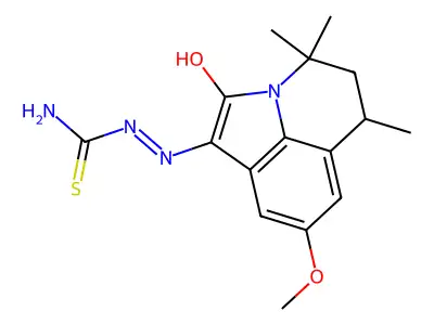 C16H20N4O2S structure