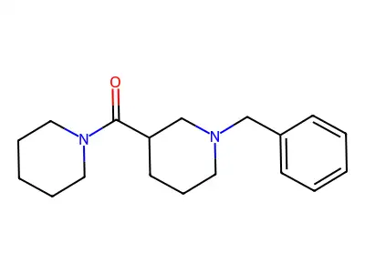 (1-Benzylpiperidin-3-yl)-piperidin-1-ylmethanone structure