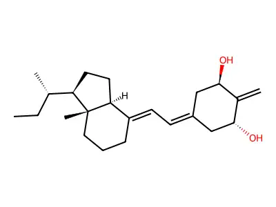 Becocalcidiol structure