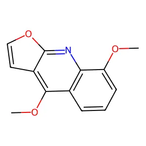 γ-崖椒碱 structure