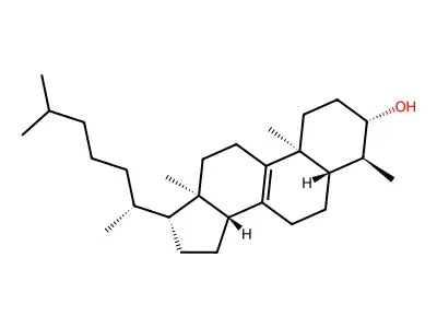 Methost-8-enol structure