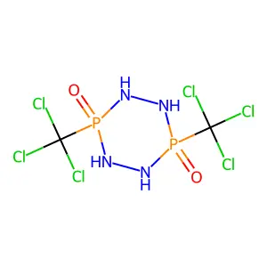 3,6-bis(trichloromethyl)-1,2,4,5,3 structure