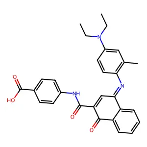 2-amino-6-nitro-benzo[de]isoquinoline-1,3-dione structure