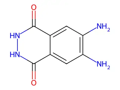 4,5-Diaminophthalhydrazide structure
