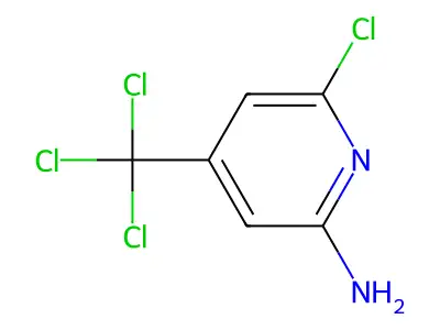 2-Pyridinamine, 6-chloro-4-(trichloromethyl)- structure