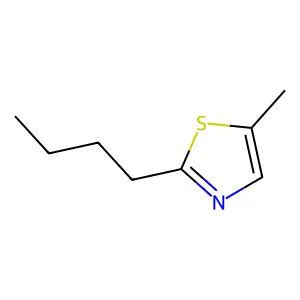 2-Butyl-5-methylthiazole structure