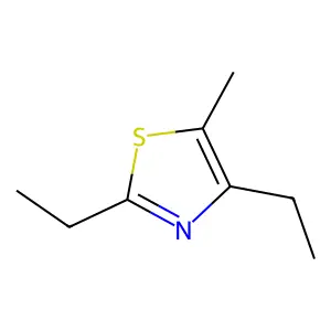 2,4-Diethyl-5-methylthiazole structure