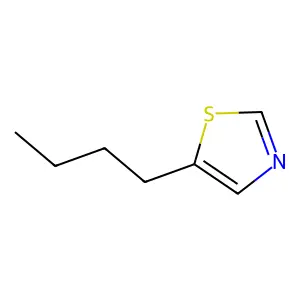 Thiazole, 5-butyl- structure