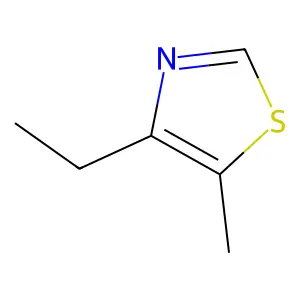 4-Ethyl-5-methylthiazole structure