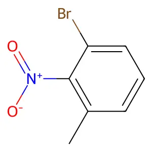 Benzene, 1-bromo-3-methyl-2-nitro- structure