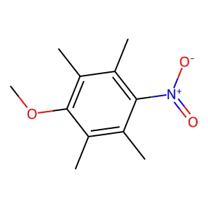 1-Methoxy-2,3,5,6-tetramethyl-4-nitrobenzene structure