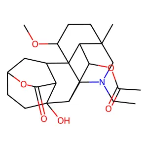 Acetylheteretisine structure