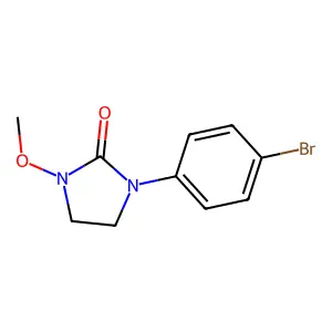 1-(4-Bromophenyl)-3-methoxyimidazolidin-2-one structure