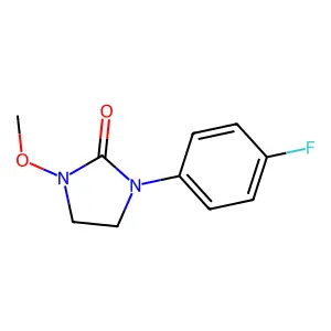 1-(4-Fluorophenyl)-3-methoxyimidazolidin-2-one structure