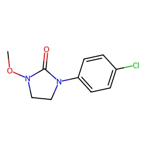 2-Imidazolidinone, 1-(4-chlorophenyl)-3-methoxy- structure