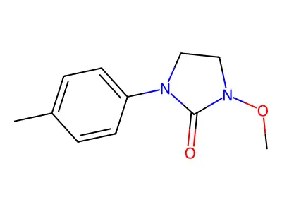 2-Imidazolidinone, 1-methoxy-3-(4-methylphenyl)- structure