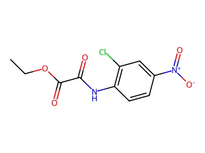 Ethyl [(4-methoxy-2-nitrophenyl)amino](oxo)acetate structure
