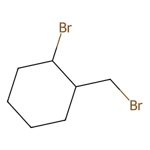Cyclohexane, 1-bromo-2-(bromomethyl)- structure