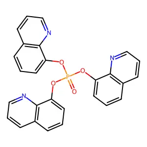 三(8-喹啉基)磷酸酯 structure