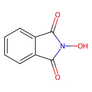 N-羟基邻苯二甲酰亚胺 structure