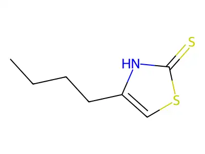 4-butyl-3H-1,3-thiazole-2-thione structure