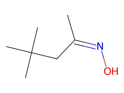 N-(4,4-二甲基戊-2-亚基)羟胺 structure