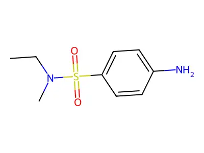 4-amino-N-ethyl-N-methylbenzenesulfonamide structure