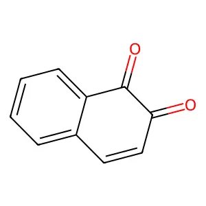 1,2-萘醌 structure