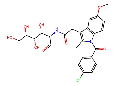 Glucametacin structure