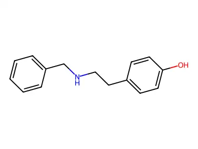 4-(2-(Benzylamino)ethyl)phenol structure