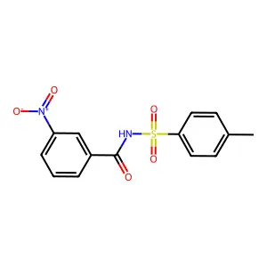 N-(4-Methylphenylsulfonyl)-3-nitrobenzamide structure