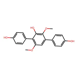 Terphenyllin structure