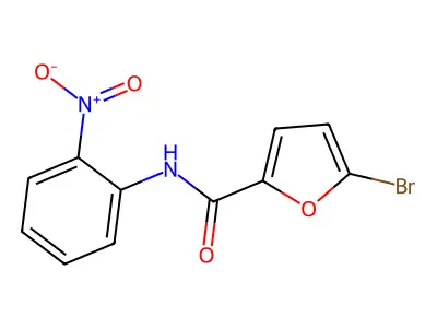 5-bromo-N-(2-nitrophenyl)furan-2-carboxamide structure